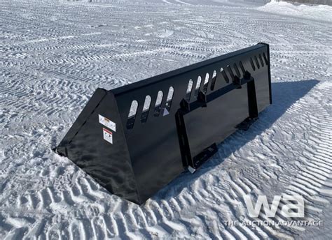 skid steer snow bucket reviews|84 inch skid steer bucket.